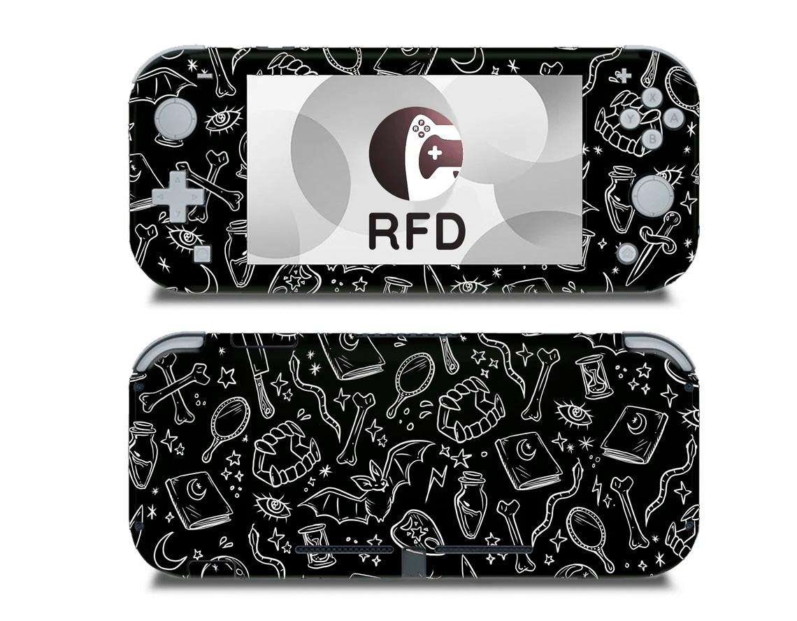 Skin decal dán Nintendo Switch Lite mẫu stickerbomb (dễ dán, đã cắt sẵn)