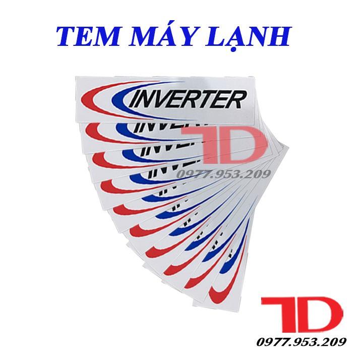 Combo 10 tem máy lạnh INVERTER màu