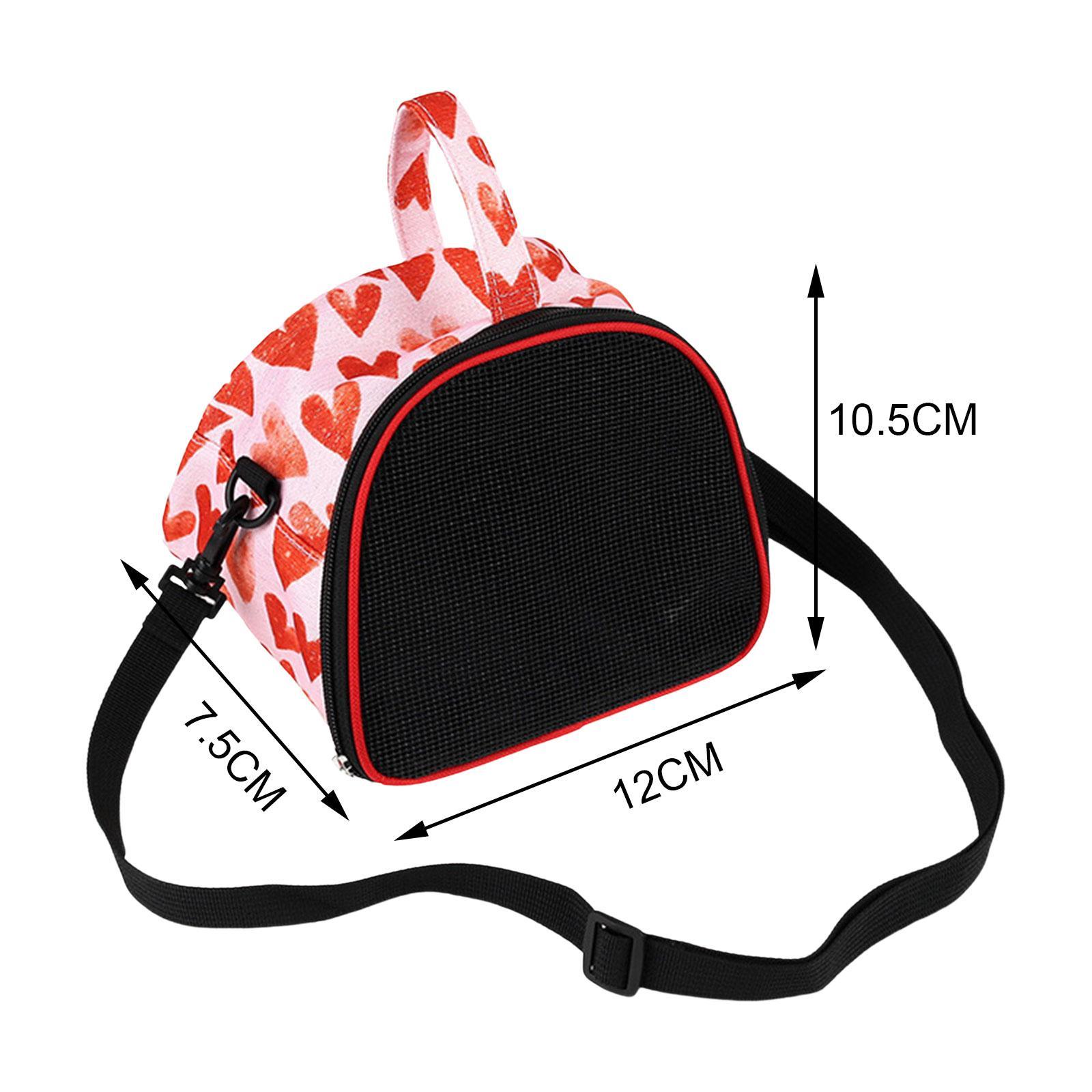 Hamster Carrier Bag Portable Pouch Carrying Bag Small Animal Travel Bag