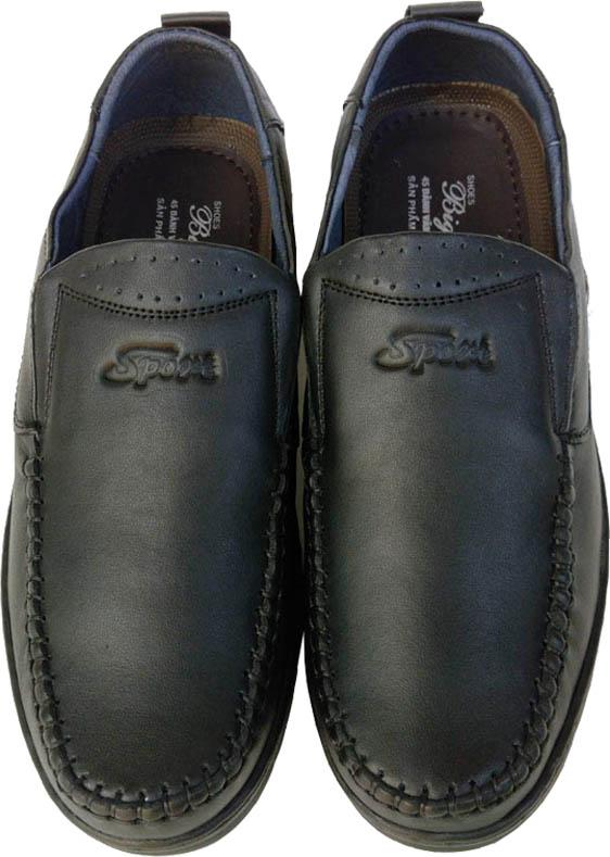 Giày Mọi Nam BIGGBEN Da Bò Thật Cao Cấp GM33