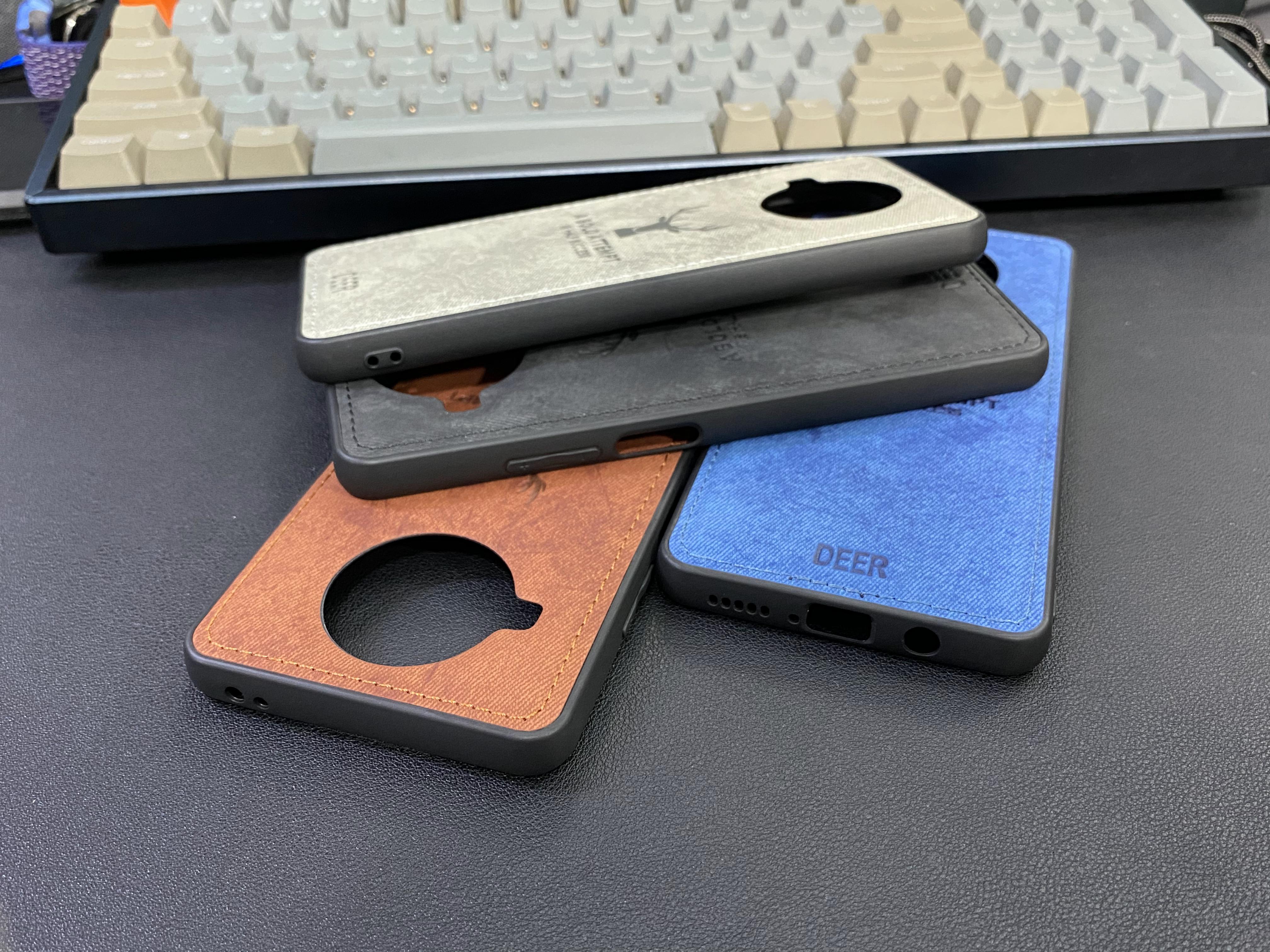 Ốp lưng cho Xiaomi Mi 10T Lite - Redmi Note 9 Pro 5G giả da con hươu