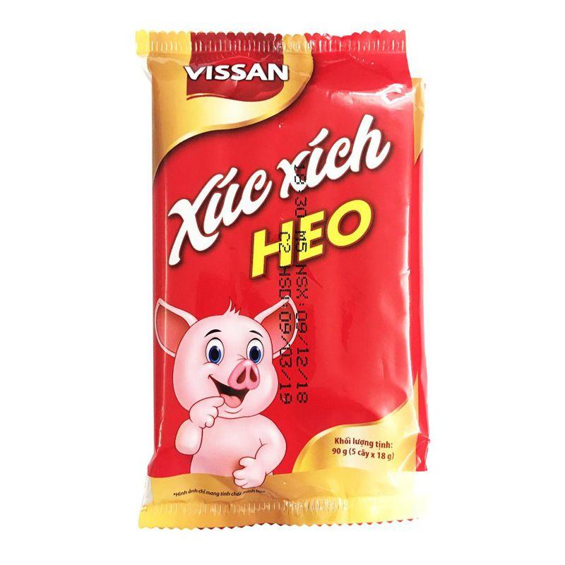 Xúc Xích Heo Tiệt Trùng Vissan Gói 90G - 8934572174413