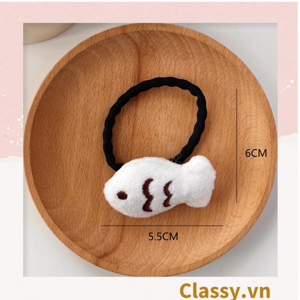 Dây cột tóc Classy, kẹp tóc mái hình cá con dễ thương PK1623