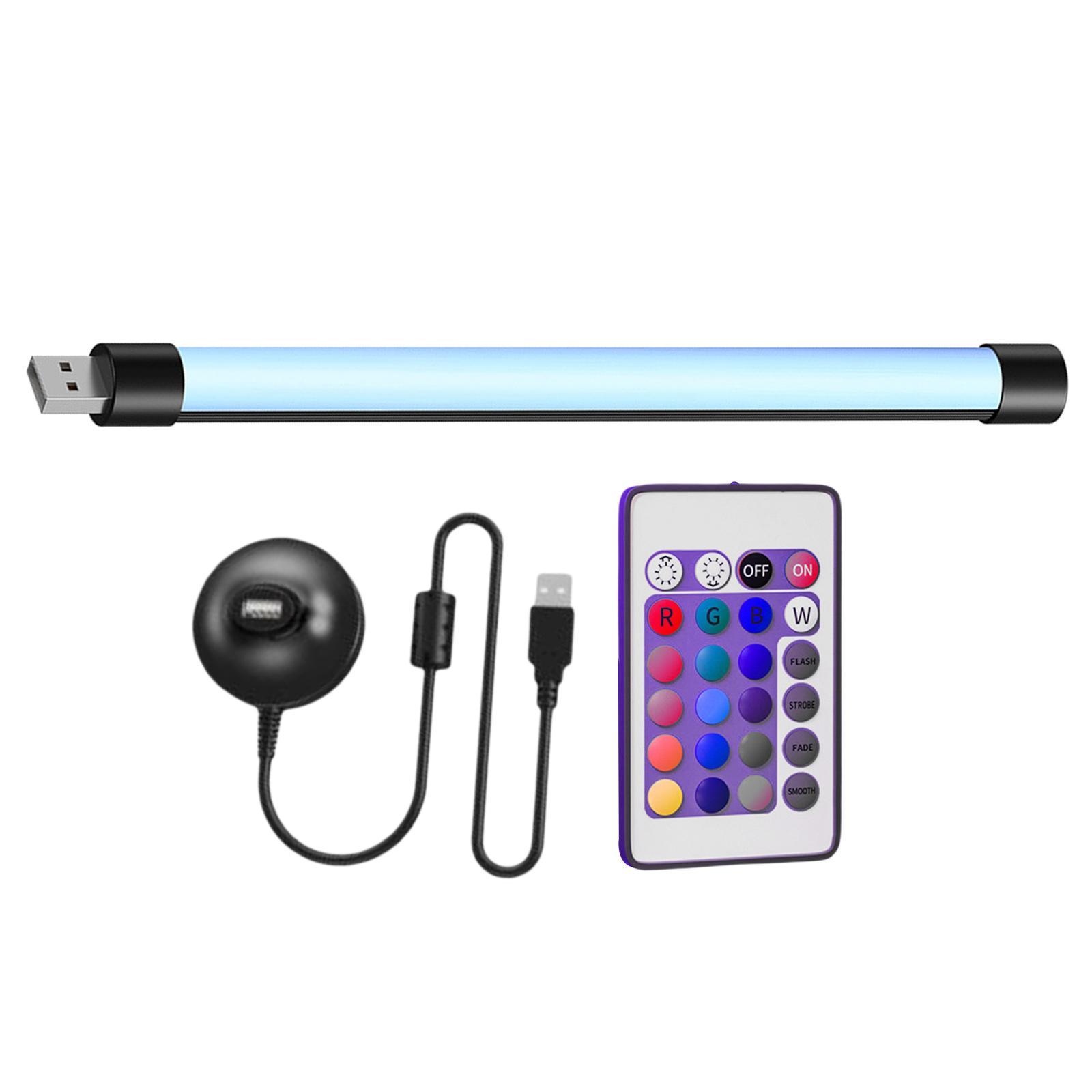 Portable LED Photography Light Wand, Handheld LED Video Light with Remote Control