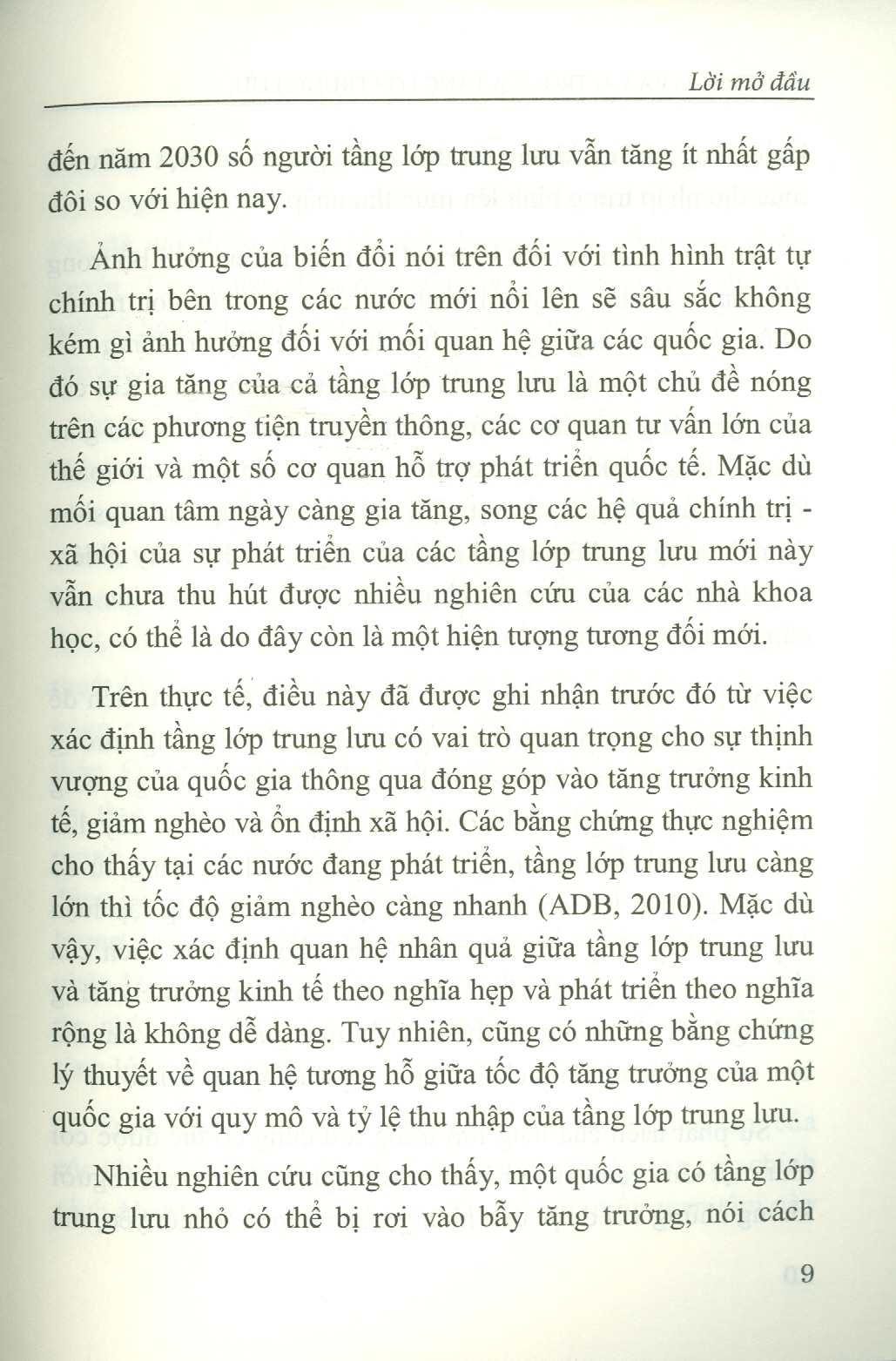 Đặc Trưng Và Vai Trò Của Tầng Lớp Trung Lưu Ở Việt Nam