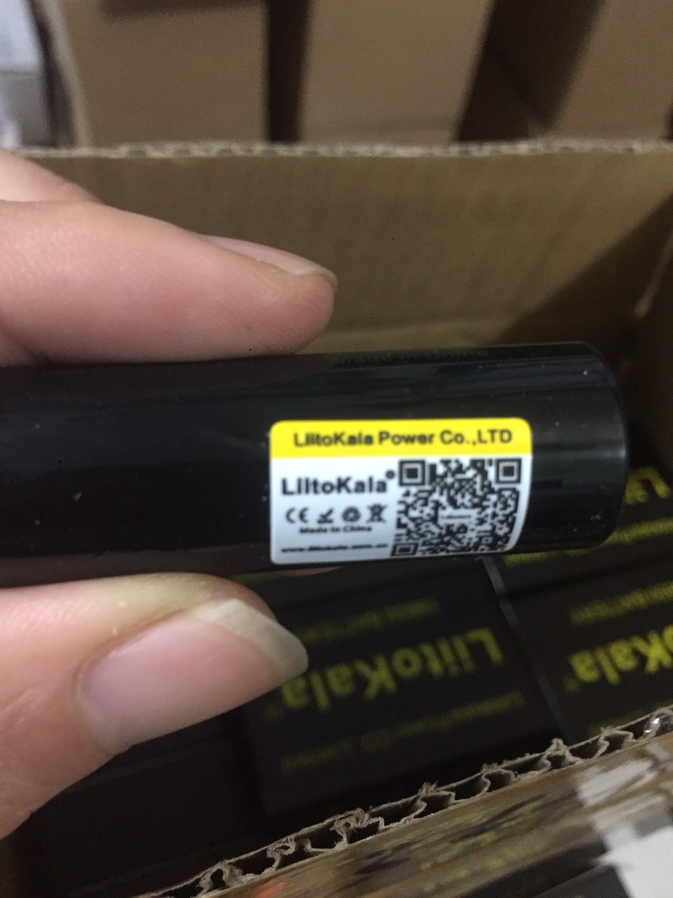 Pin Sạc 18650 LiitoKala lii-35A 3500mAh Hàng Chính Hãng