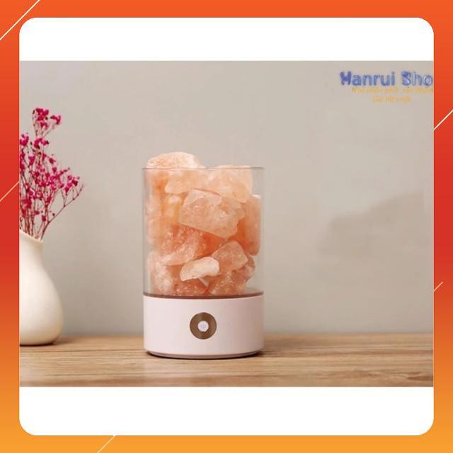 Hot Đá muối Himalaya lọc không khí kiêm đèn ngủ 0.9kg