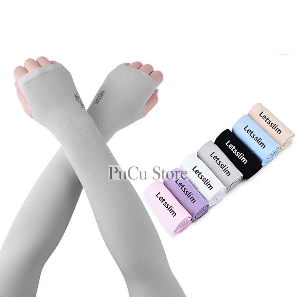 Bộ 2 găng ống tay chống nắng xỏ ngón Hàn Quốc dành cho cả nam và nữ