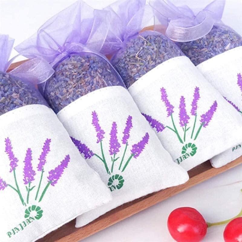 TÚI THƠM NỤ HOA KHÔ LAVENDER NGUYÊN CHẤT KHỬ MÙI NHANH HƯƠNG THƠM DỊU NHẸ