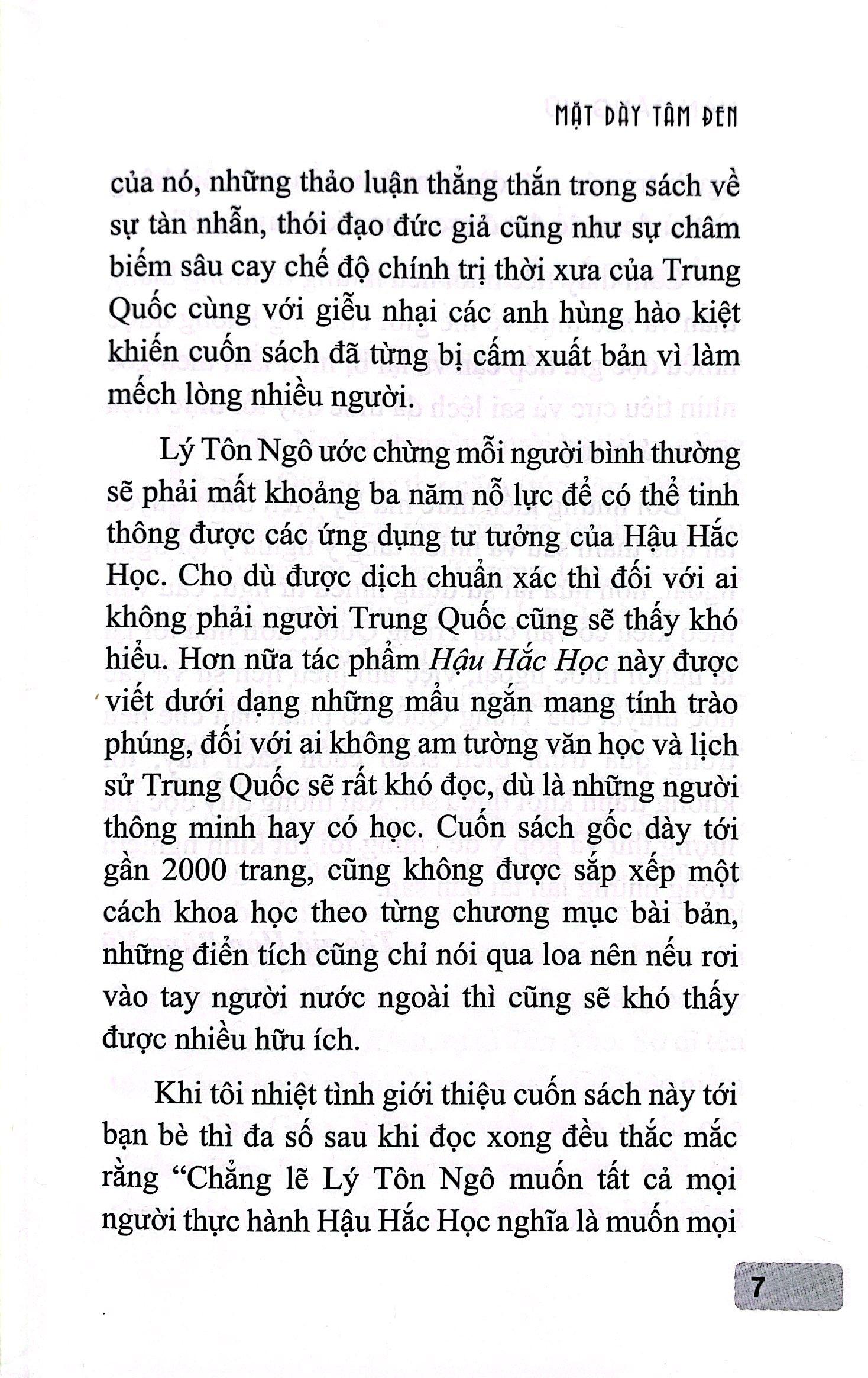 Mặt Dày Tâm Đen
