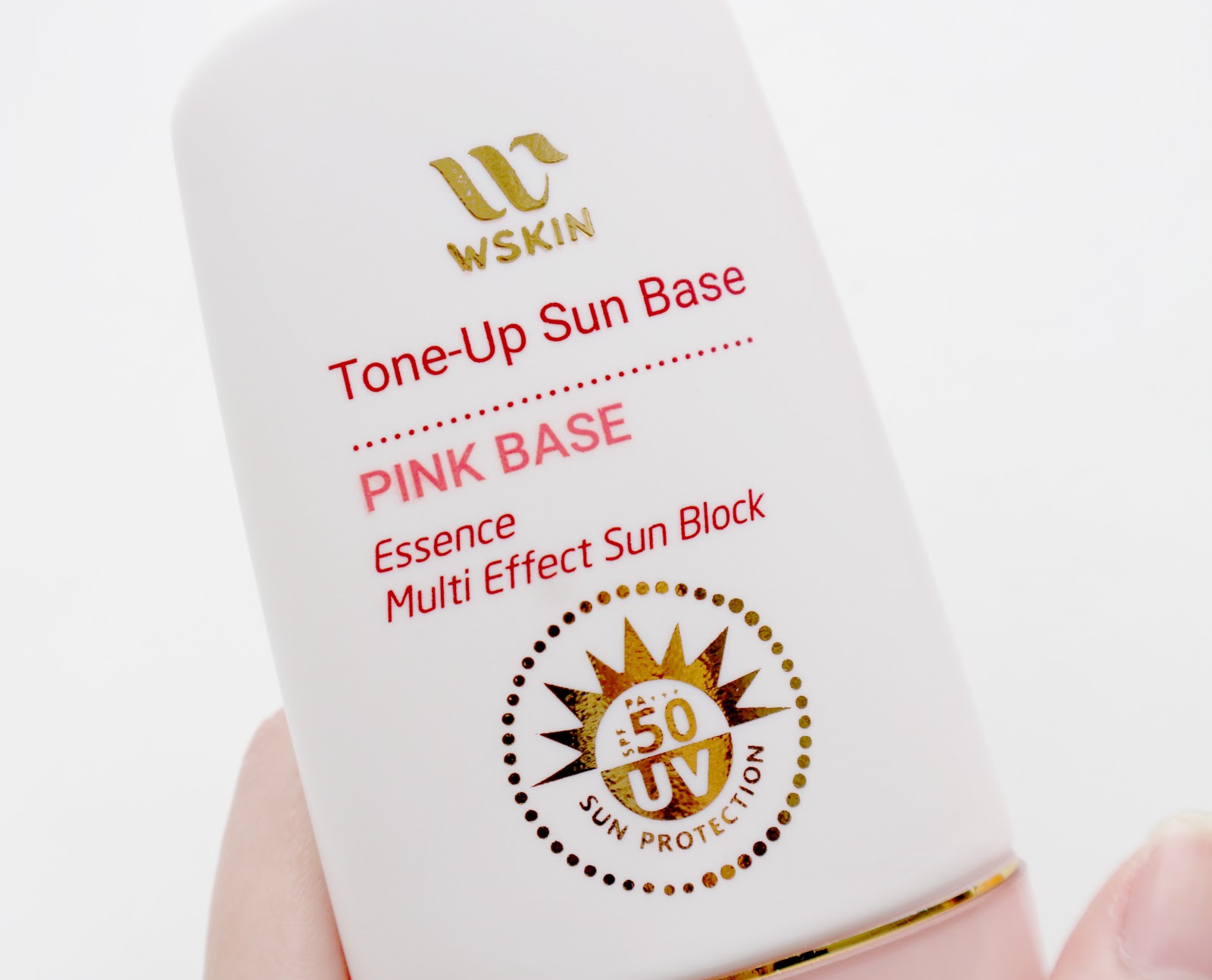 Kem Chống Nắng Lót Makeup WSKIN Sun Base Pink Base SPF50+ PA++++ 50ml