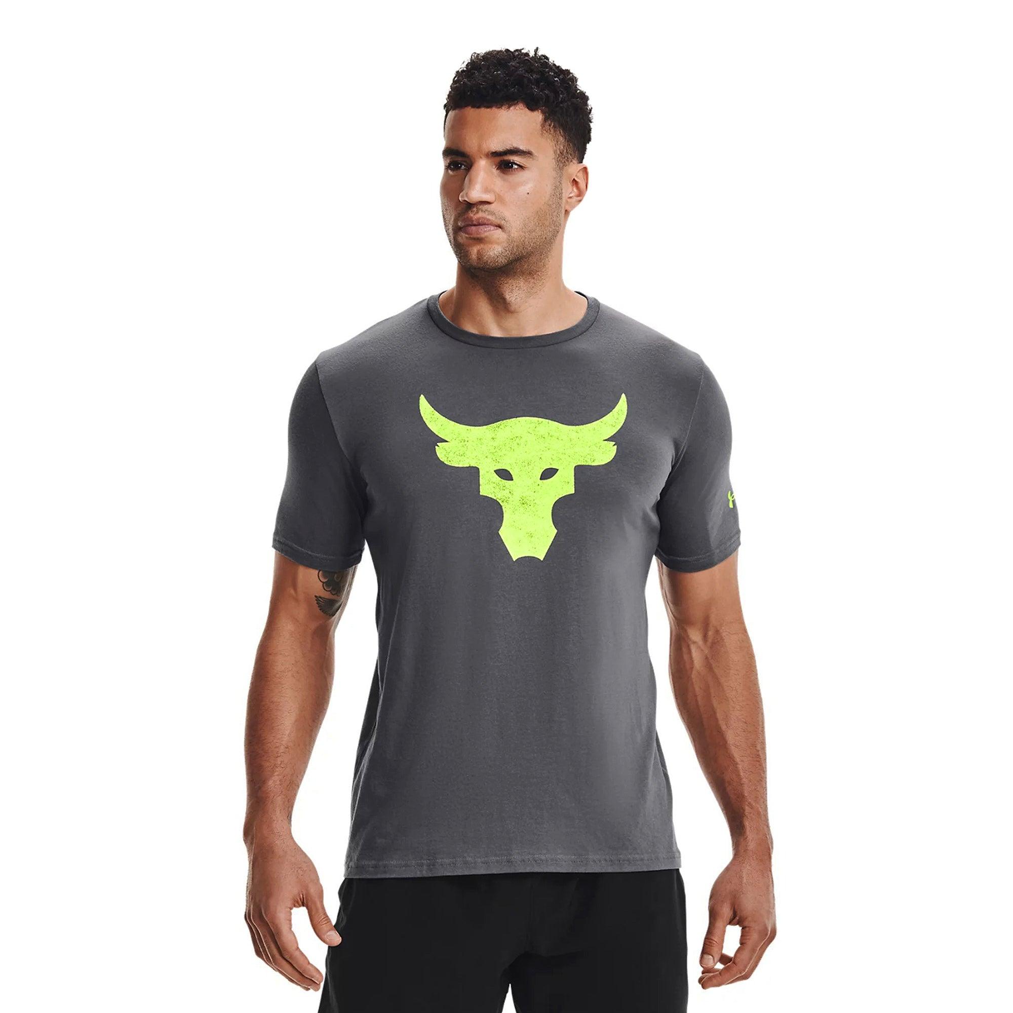 Áo thun tay ngắn thể thao nam Under Armour Project Rock Brahma Bull - 1361733-012