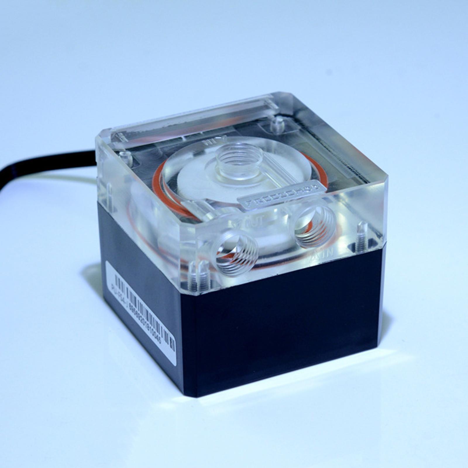 Computer Water Pump  Tank 4M Pump Head 13.5V Mute Pump for PC CPU