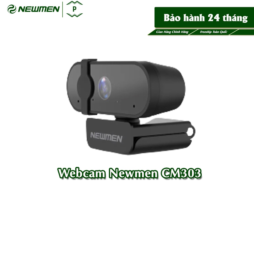 Webcam Newmen CM303 Full HD 1080P - Hàng Chính Hãng