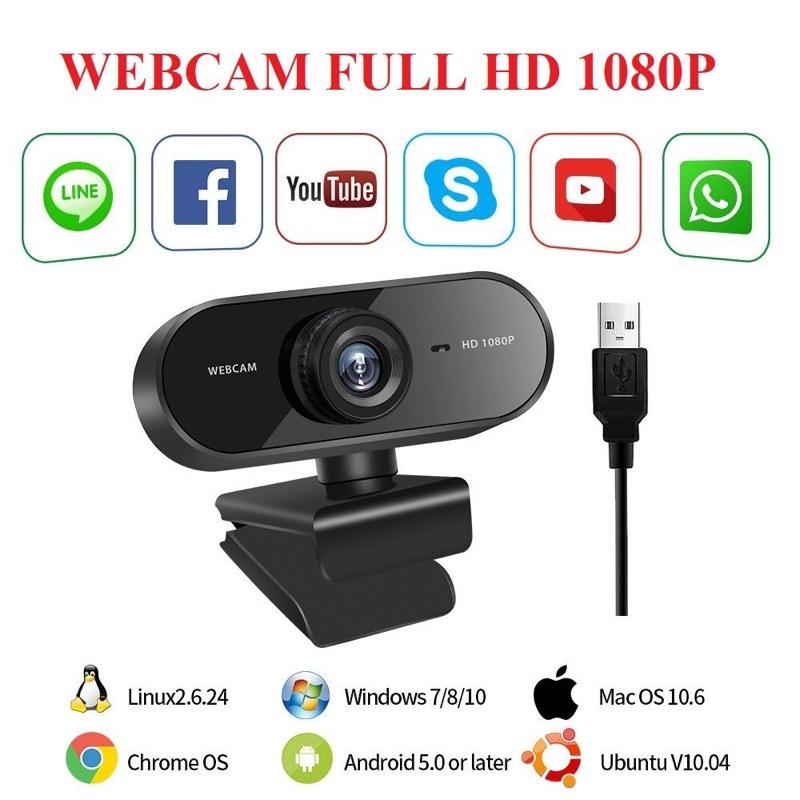 Webcam máy tính Full HD 1080P Hikvision DS-U02 - Hàng Chính Hãng