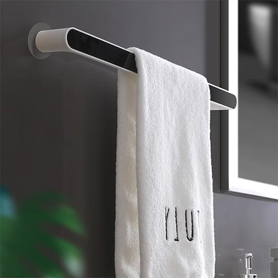 Móc treo khăn tắm, móc giá phơi khăn mặt nhà tắm Ecoco hút chân không gắn tường không cần khoan tường