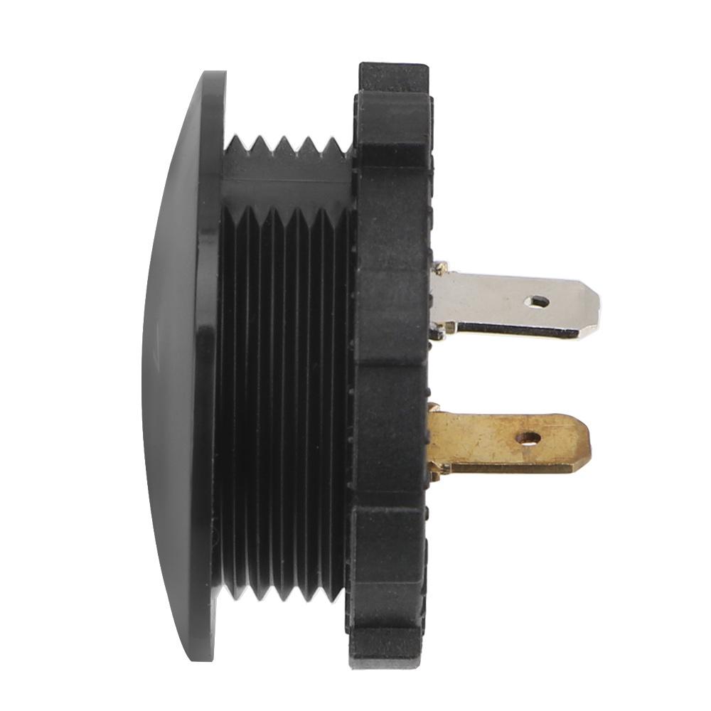 Vôn kế kỹ thuật số màn hình LED DC 12V-24V chống thấm nước chuyên dụng cho xe hơi/ tàu thuyền/ xe tải/ ATV