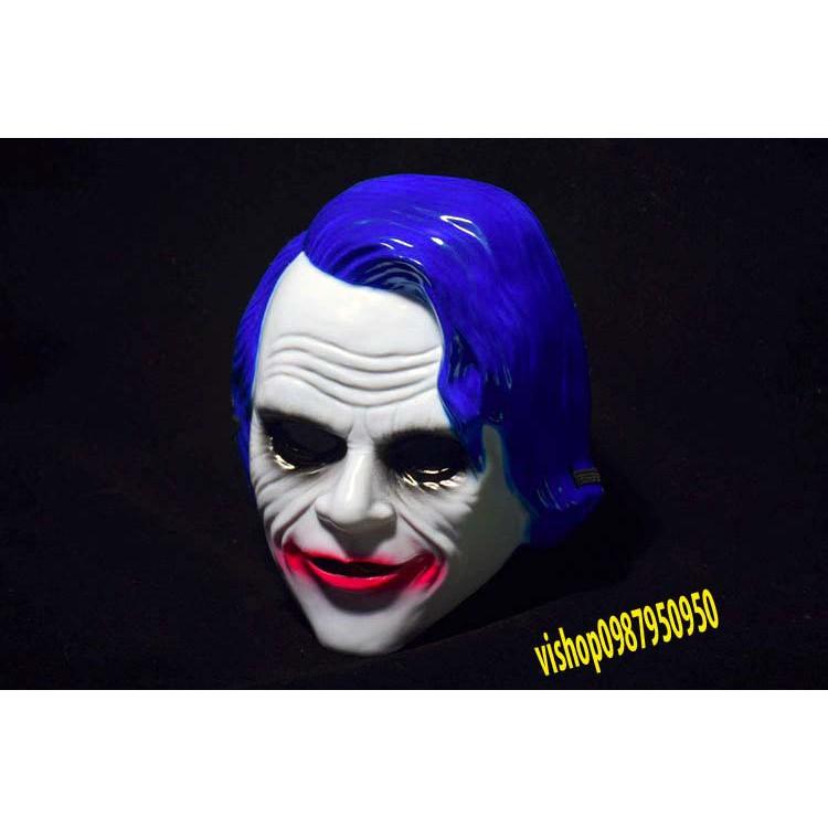 Mặt Nạ Joker Joaquin Phoenix Mặt nạ chú hề - Mặt nạ choker hóa trang halloween ( hàng sẵn