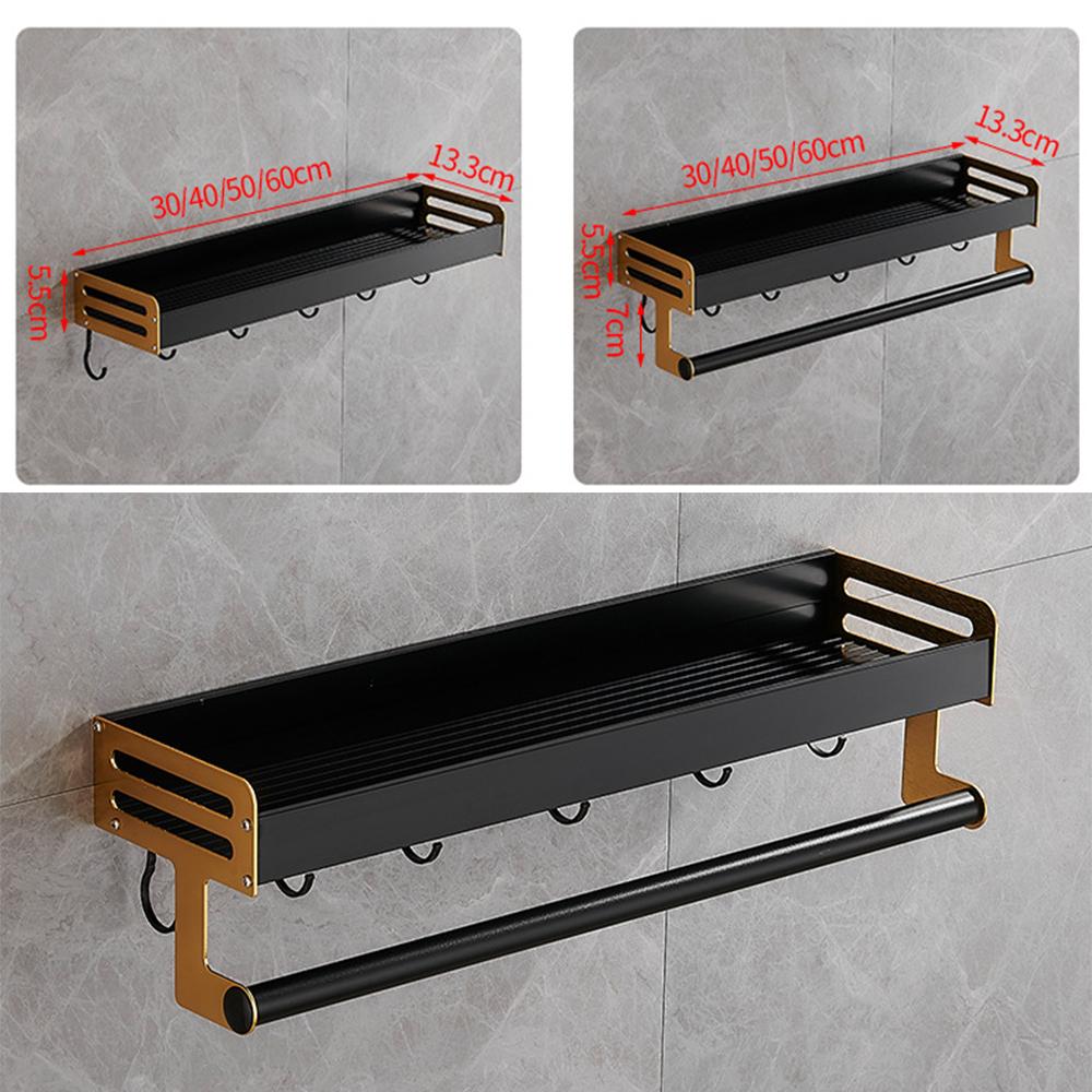 Đựng Gia Vị Nhà Bếp Bình Tủ Kệ Nhà Tắm Dán Tường Kệ Để Dầu Gội Có Giá Để Đồ Kèm Khăn Giá Đỡ Móc Phụ Kiện Phòng Tắm
