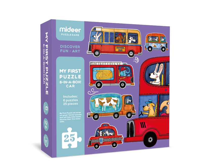 Đồ chơi ghép hình Mideer Puzzle MD0077 – Giao thông