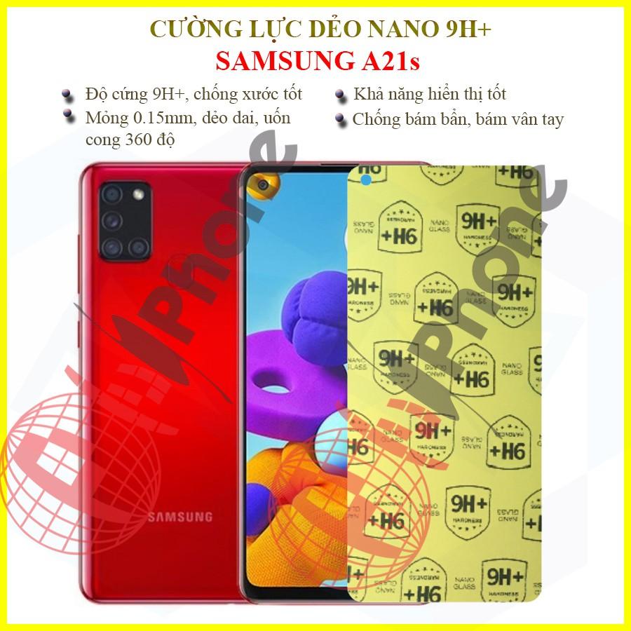 Dán cường lực dẻo nano dành cho  Samsung Galaxy A21s