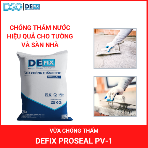 Vữa chống thấm DEFIX PROSEAL PV-1