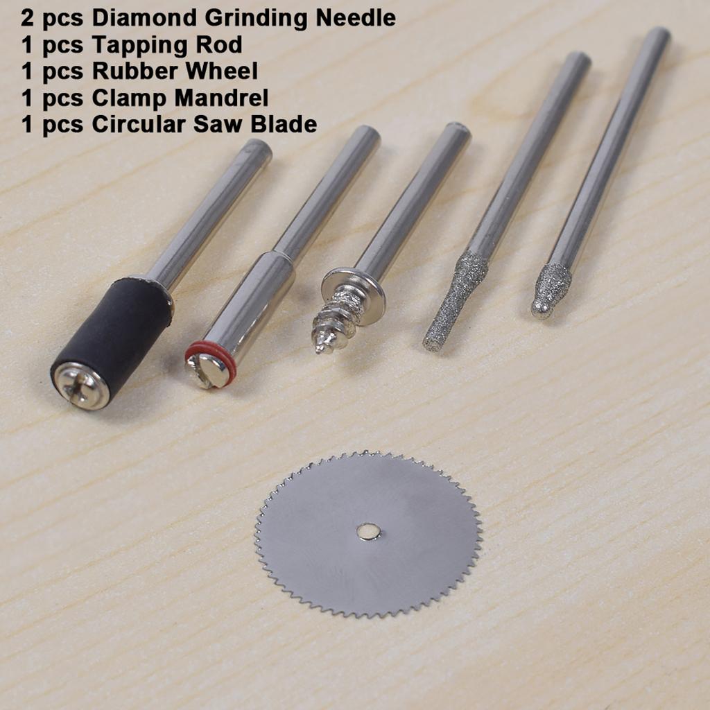 Electric Mini Drill Grinder Kit Variable Speed Rotary Craft Milling Tools Set