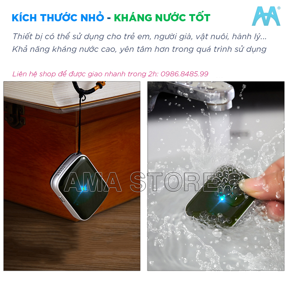 Thiết bị Định vị G.P.S mini A21 Định vị Trẻ em, Người già, Hàng hóa - Hàng nhập khẩu