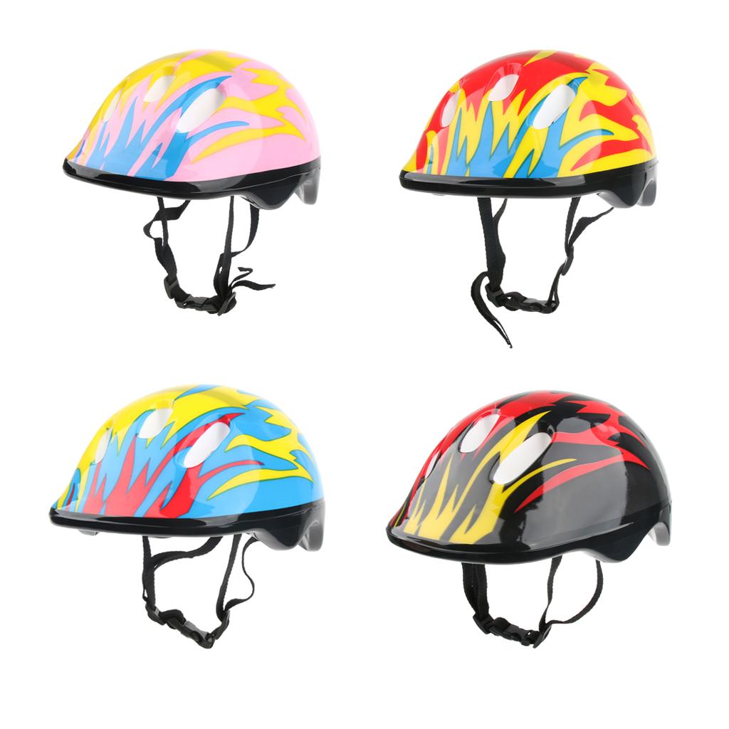 Kids Roller Skating Skateboarding Safety Helmet Head Protection Hat Pink