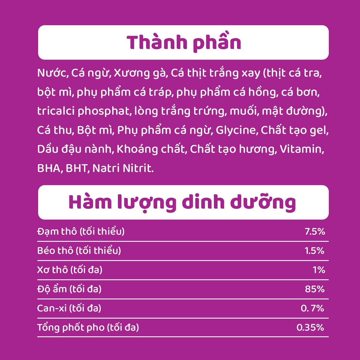 WHISKAS Thức ăn cho mèo lớn dạng sốt vị cá ngừ và cá thịt trắng 80g (12 gói)