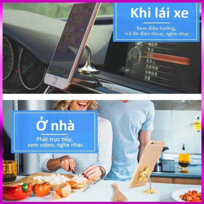 Giá đỡ điện thoại hút chân không cực chắc xoay 360 độ 206715-1