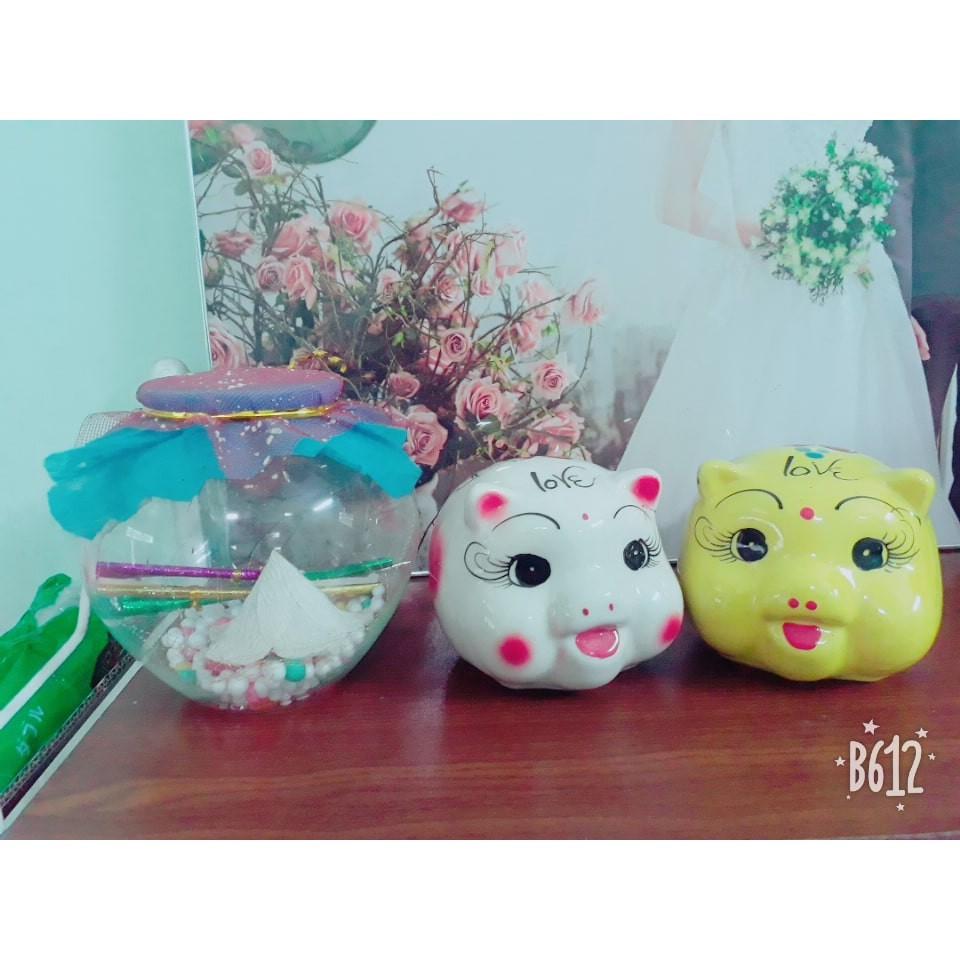 Lợn sứ tiết kiệm Bát Tràng loại đẹp