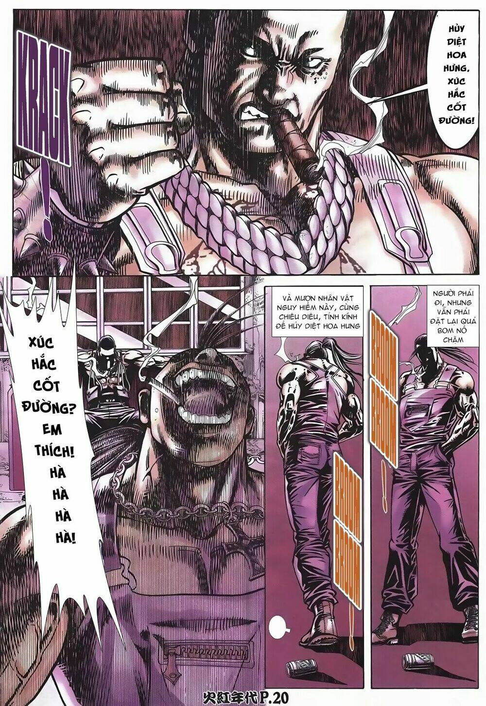 hỏa hồng niên đại hắc cốt đường chapter 106 18