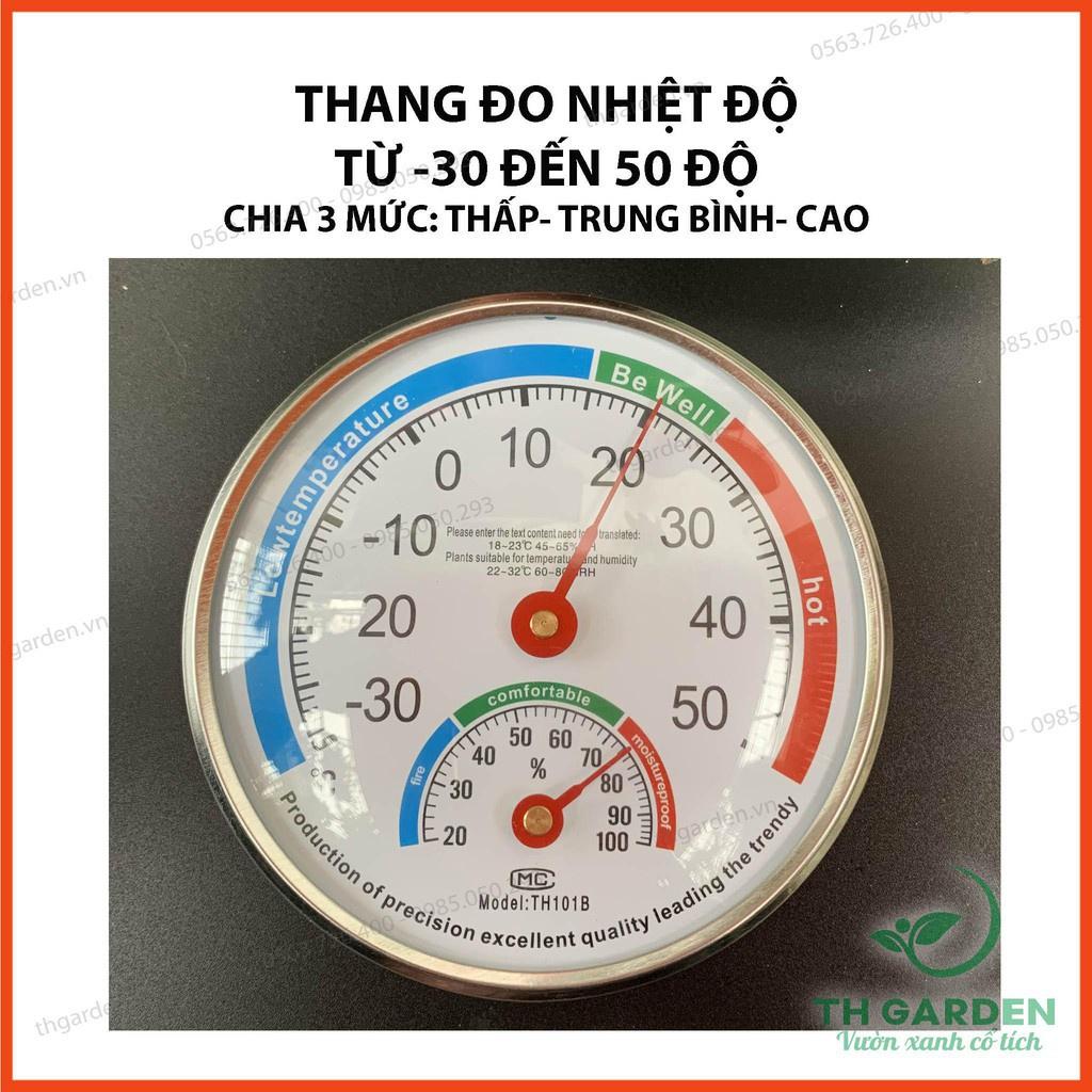 Nhiệt Ẩm Kế Cơ Học Thermometer TH101B - Thiết Bị Chuyên Dụng Để Đo Độ Ẩm Và Nhiệt Độ - Hàng Chất Lượng Cao