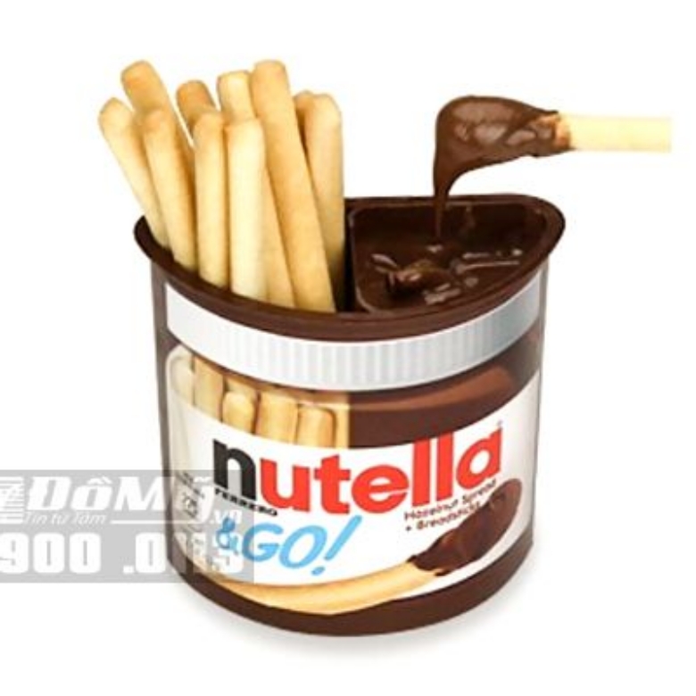 Hình ảnh Bánh Que Chấm Sô Cô La Snack Nutella & Go Breadstick Nhập Khẩu Mỹ!