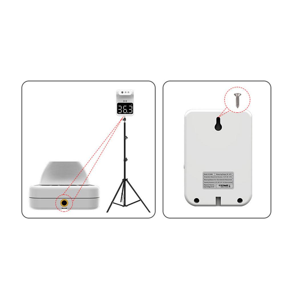 Wall-Mounted Infrared No-Contact Body Thermometer Temperature for School