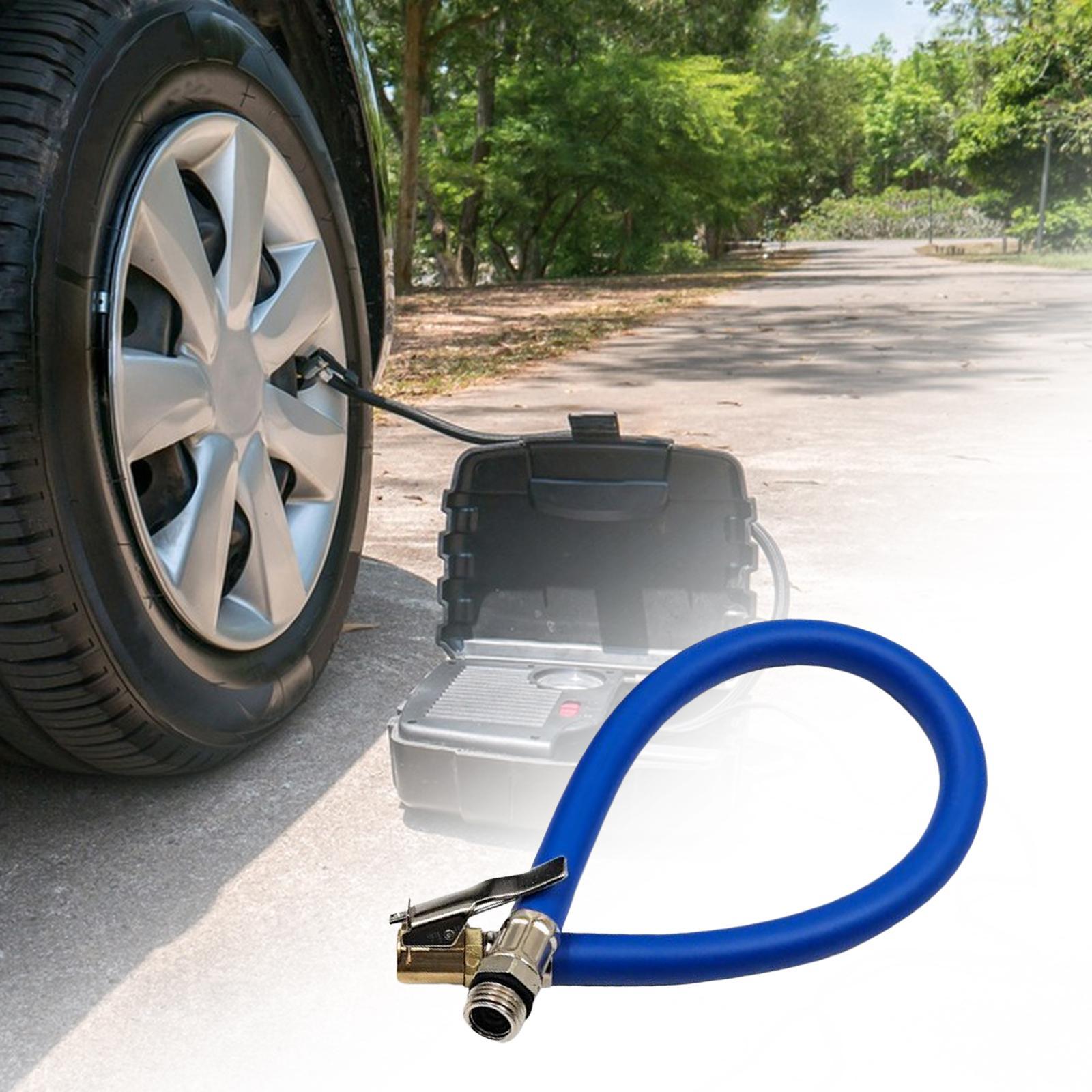 Tire Inflator Extension Hose Replace Parts for Air Compressor Pump Attachment