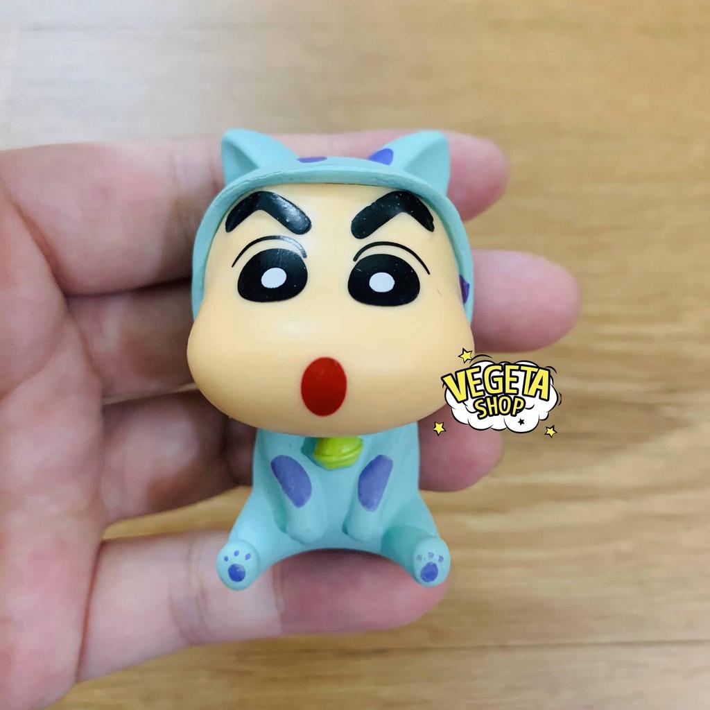 Mô hình Shin Cậu bé bút chì Shinnosuke - Shin chan Cosplay dễ thương bền màu chất liệu an toàn Đồ chơi quà tặng 4,5~6cm