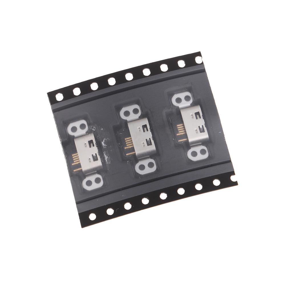 Pack3 Micro Usb Charging Connector Port Charge Socket Jack Plug for Meizu MX6