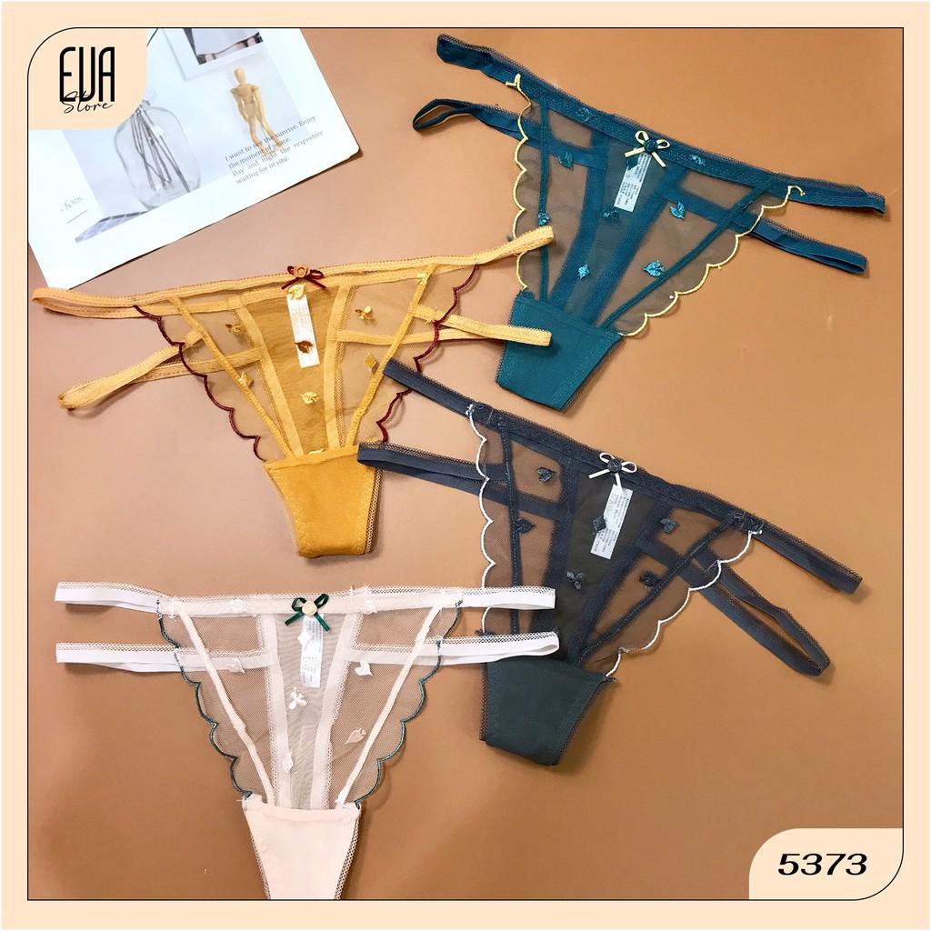 Quần lót ren lọt khe chữ T sexy gợi cảm màu trơn hàng cao cấp