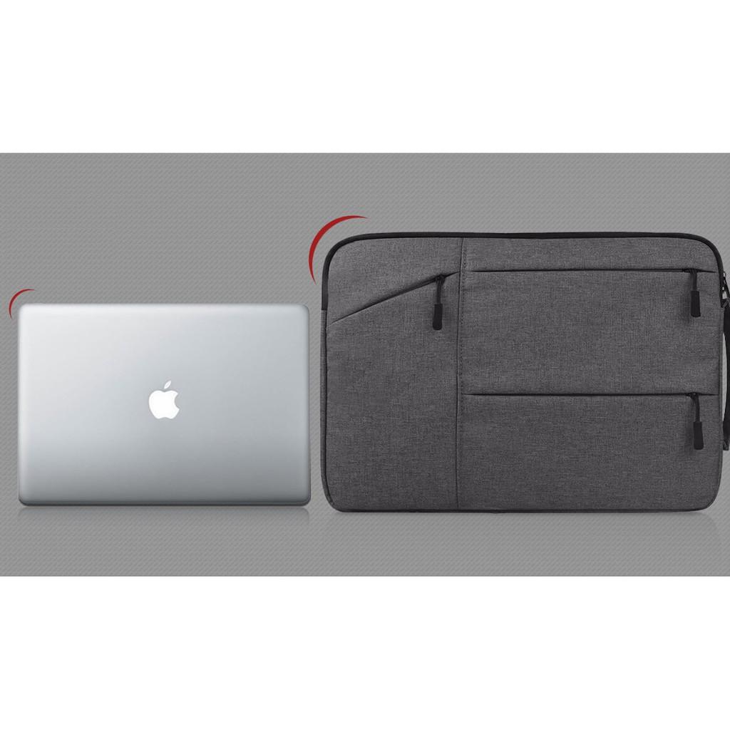 Túi chống sốc laptop 11 inch và 13 inch nhiều ngăn sang trọng