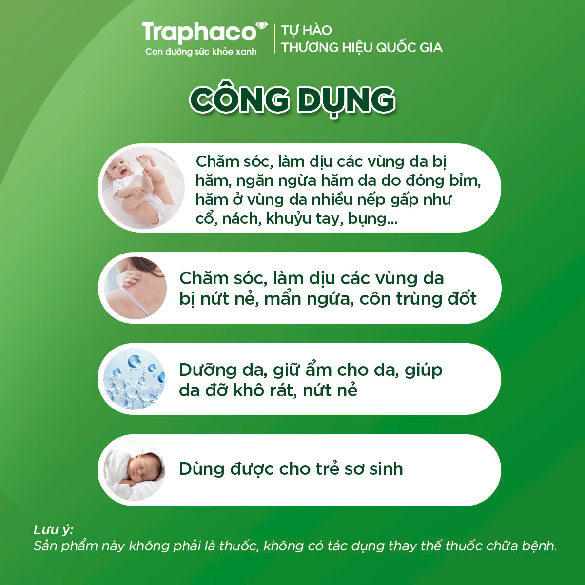 TRAPANTHEN- PHÒNG NGỪA HĂM VÀ KHÔ DA- Hộp 1 tube 30 g