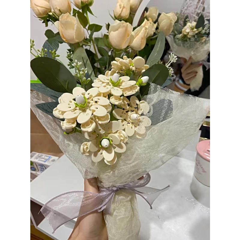 BỘ ĐỒ CHƠI LẮP RÁP MÔ HÌNH BÔNG HOA ĐA SẮC, LẮP GHÉP ĐOÁ HOA, LẴNG HOA