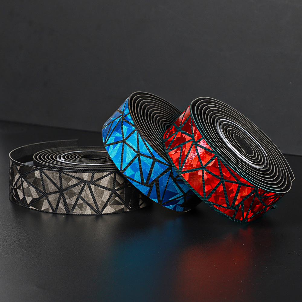 Dây Quấn Ghi Đông Xe Đạp Màu Gradient Chất Liệu PU Hấp Thu Mồ Hôi