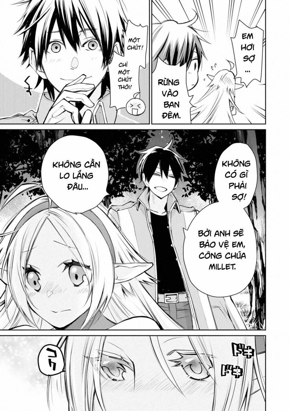 tôi đã từng là một pháp sư bá đạo cho đến khi ăn phải mũi tên vào đầu gối và trở thành một người bảo chapter 1.3 15