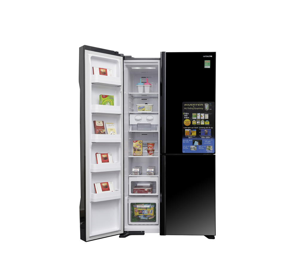 Tủ Lạnh Hitachi R-FM800PGV2 Inverter 600L