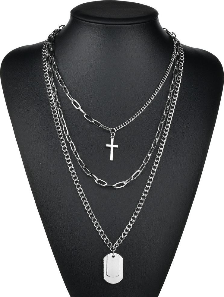 Dây chuyền vòng cổ nam nữ mix thẻ city boy cực cool