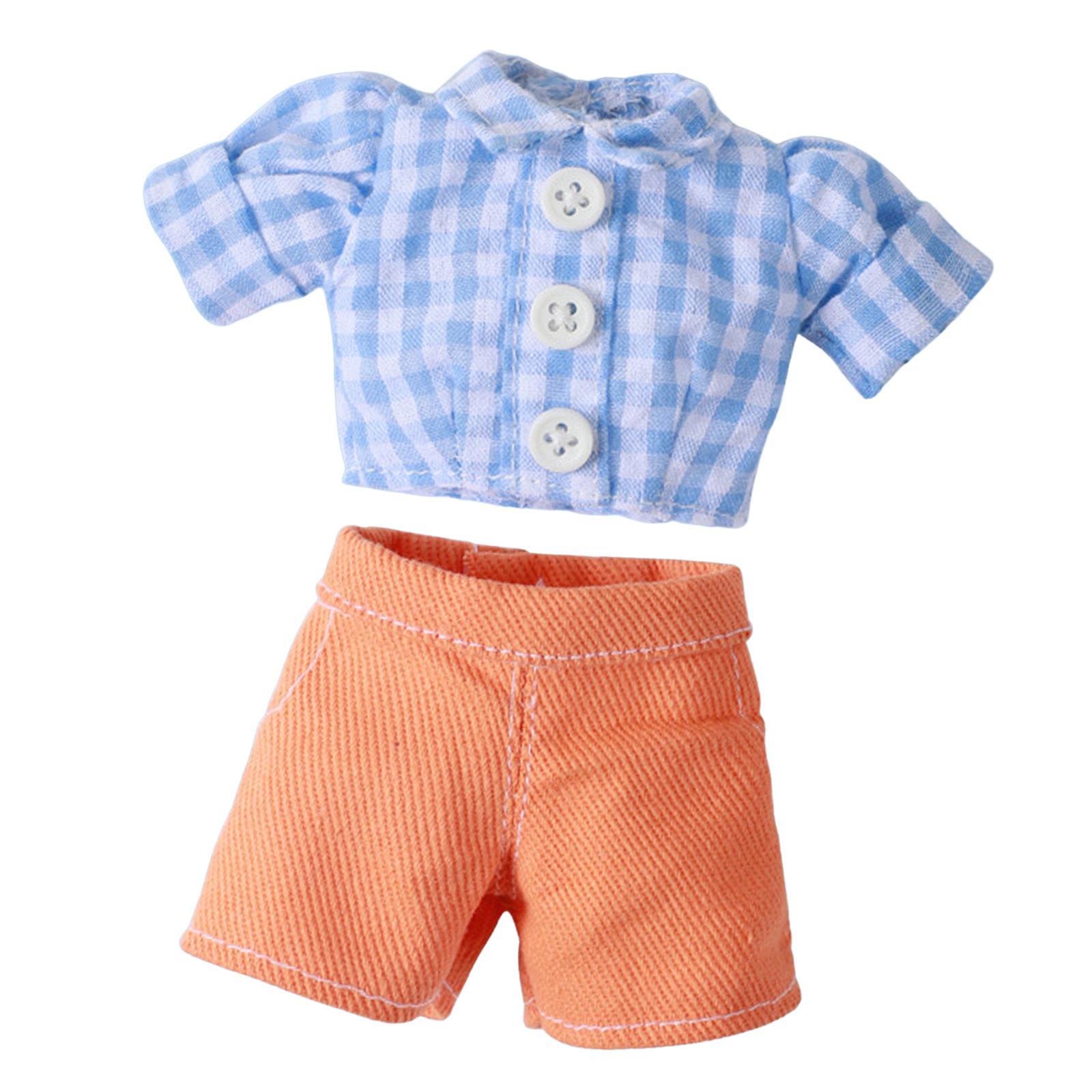 Doll Clothes Girl Doll Outfits Set Fashion Doll Dress Suit for 1/6 BJD 12 inch Doll