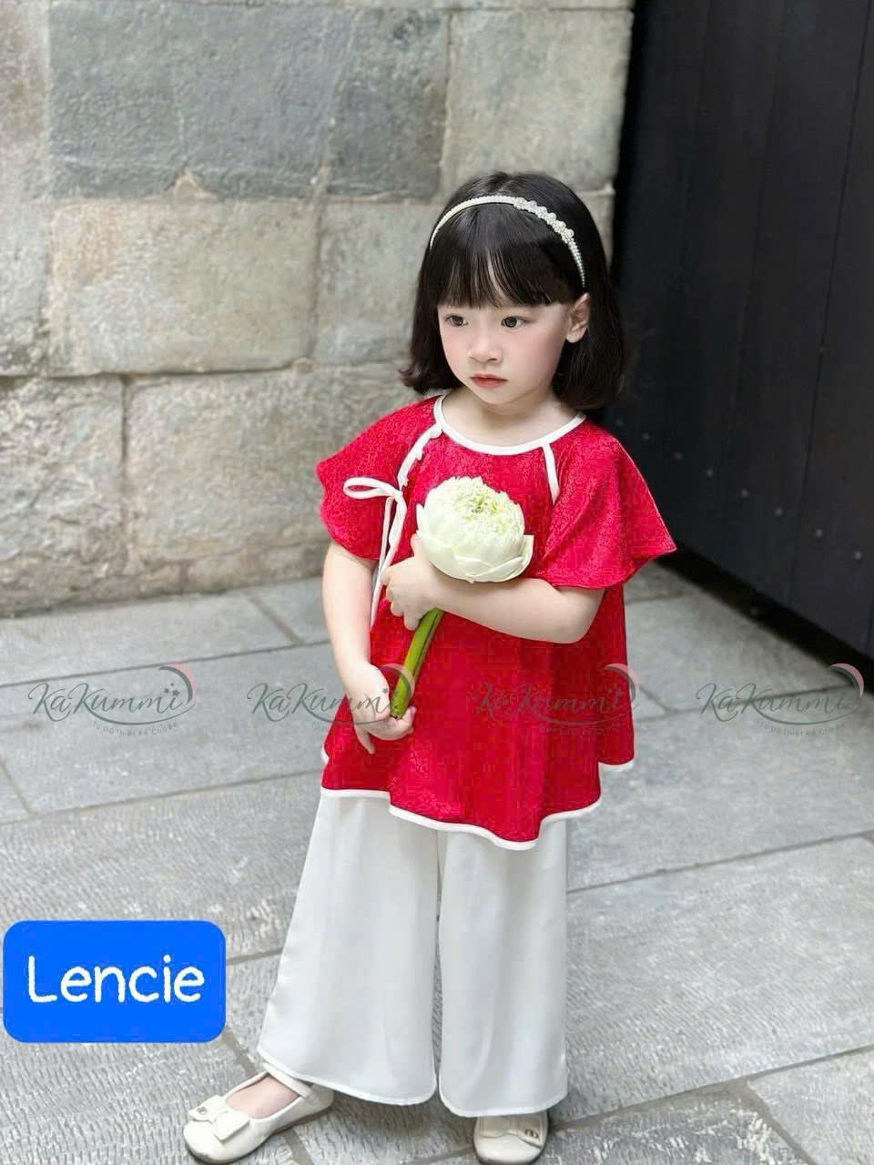 Bộ bà ba pháp phục gấm cho bé gái diện lễ tết biểu diễn đẹp từ 10-40kg hàng thiết kế