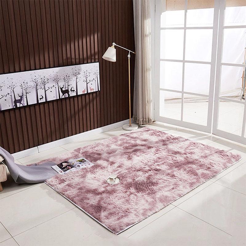 Thảm Lông Lót Sàn Chống Trượt Phong Cách Bắc Âu